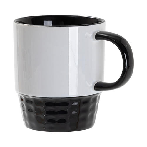 Stohovatelný hrnek 300 ml pro sublimaci - černý