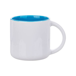 Hrnek 400 ml s modrým vnitřkem pro sublimaci