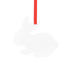 Sublimační hliníkový přívěsek - zajíc