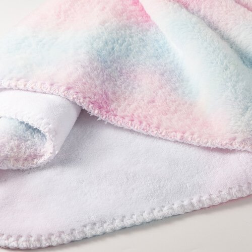 Deka Minky s podšívkou z umělé kožešiny pro sublimaci