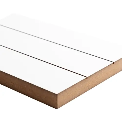 Obdélníkový fotorámeček z MDF, pruhovaný, 17,8 x 12,7 cm