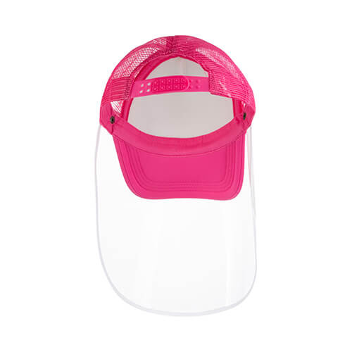 Sublimační kšiltovka - tmavě růžová