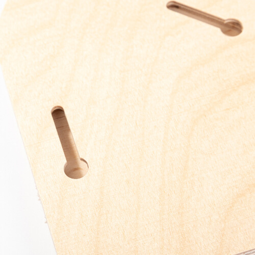 Fotorámeček - překližkové srdce pro sublimaci - 15,2 x 15,2 cm