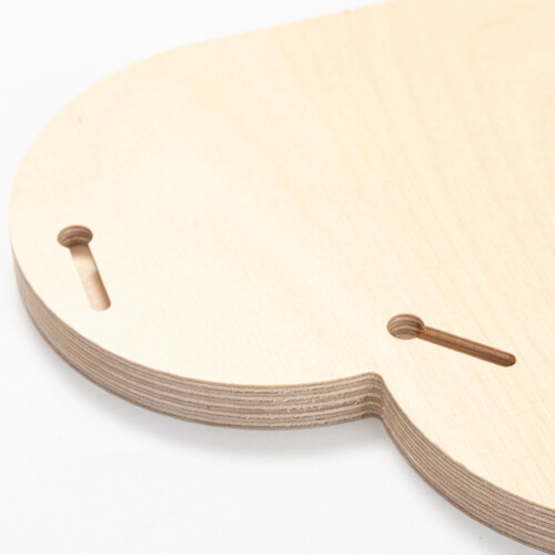 Fotorámeček - překližkové srdce pro sublimaci - 20,3 x 20,3 cm