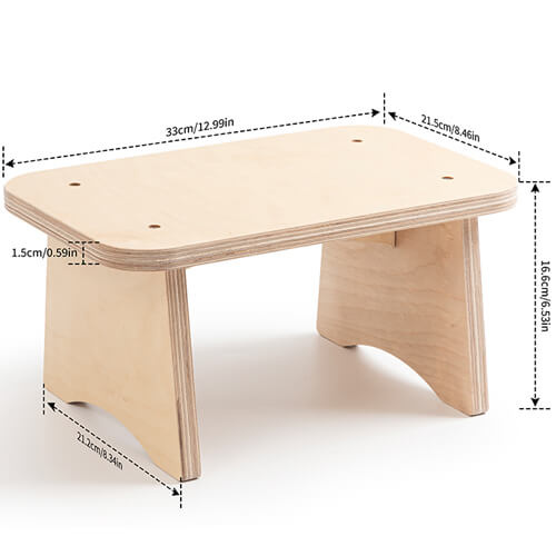 Dětská překližková stolička pro sublimaci