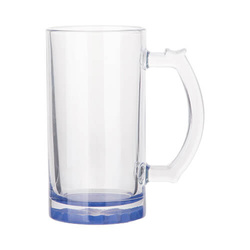 Skleněný džbán 470 ml pro sublimaci - tmavě modré dno