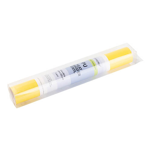 Luminiscenční flex fólie - žlutá, zeleně svítící