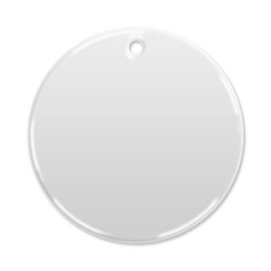 Kulatá dlaždice 7 cm Sublimační termotransferový tisk