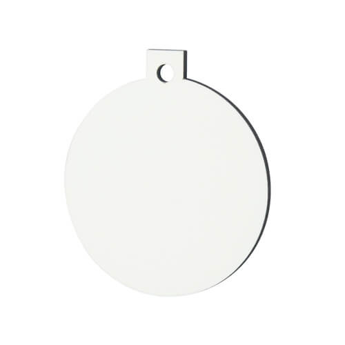 Vánoční stromek dekorace přívěšek cetka MDF sublimační tepelný přenos