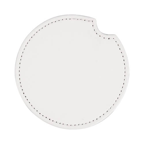 Kožená podložka pod hrnek do auta pro sublimaci