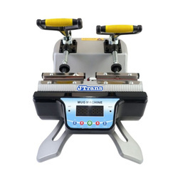 Horizontální dvojitý hrnkový lis Sublimační termotransfer - model JTSB-S-2