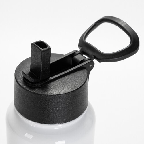 Nerezová láhev / hrnek 500 ml 2 v 1 pro sublimaci - bílá