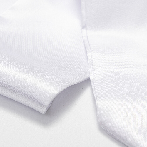 Bílá kravata 152 x 10 cm (pro sublimaci)