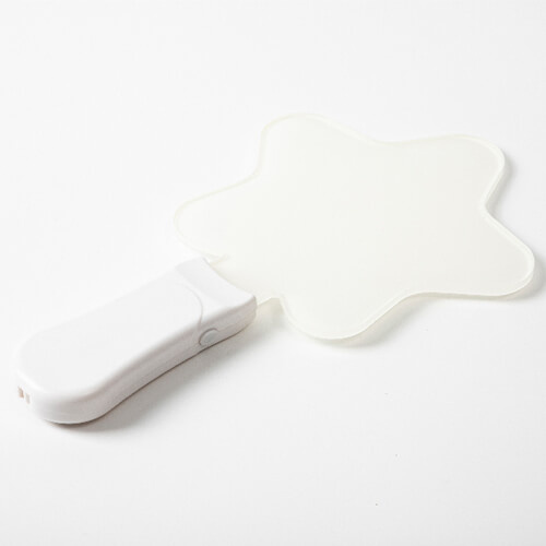 Osvětlená akrylová plaketa - hvězda