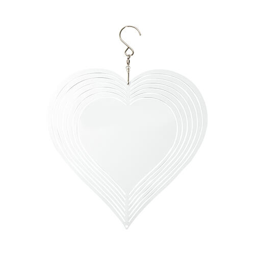 Větrný spinner 20 cm pro sublimaci - srdce