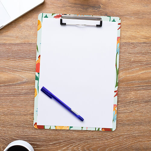 Plastový klipboard A4 pro sublimaci