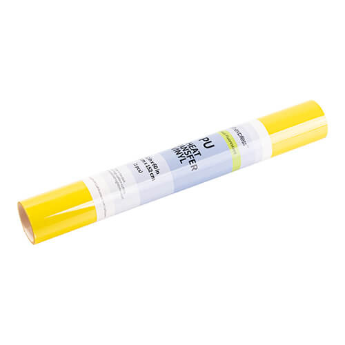 Luminiscenční flex fólie - žlutá, zeleně svítící