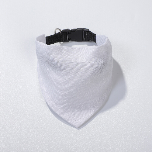 Černý obojek pro domácí mazlíčky pro sublimaci