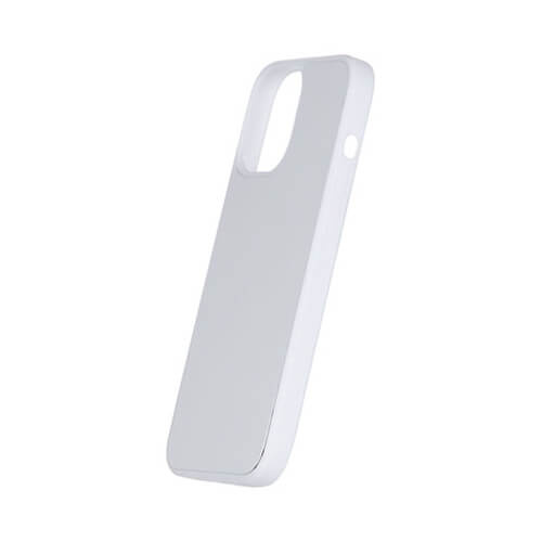 bílé gumové pouzdro na iPhone 12 Pro Max pro sublimaci