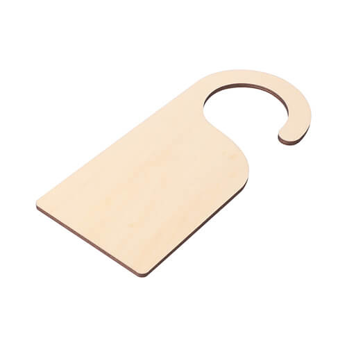 Hotelový věšák na dveře z překližky pro sublimaci