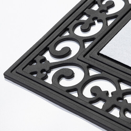 Obdélníková rohožka z PVC a plsti pro sublimaci