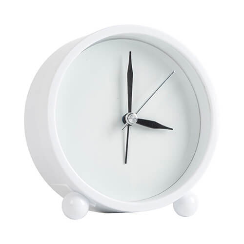 Budík - bílý (pro sublimaci)