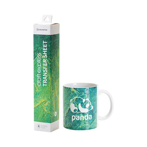 Jezerní zelená přenosová fólie 30,5 x 30,5 cm - 4 ks.