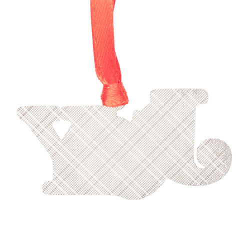 Kovová visačka na vánoční stromek pro sublimaci - JOY