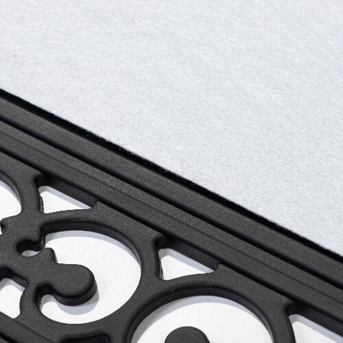 Obdélníková rohožka z PVC a plsti pro sublimaci