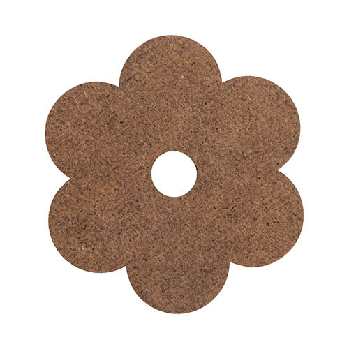 Jmenovka z dřevovláknitých desek na hrnek 1200 ml pro sublimaci - broskvový květ