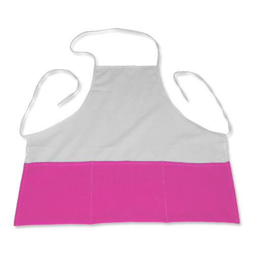 Kuchyňská zástěra Růžová Sublimace Termotransfer