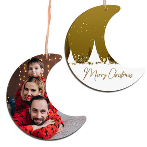 Přívěsek z MDF pro sublimaci - měsíc