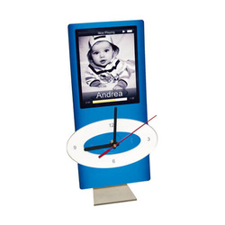 Stojanové hodiny z MDF - iPod - Sublimační termotransfer