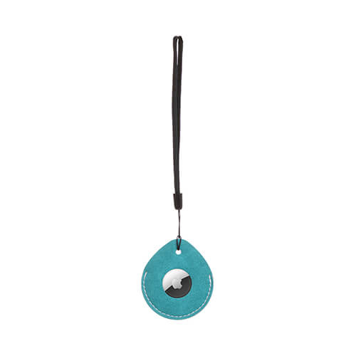 Přívěsek - kapka / Pouzdro AirTag pro sublimaci - zelené