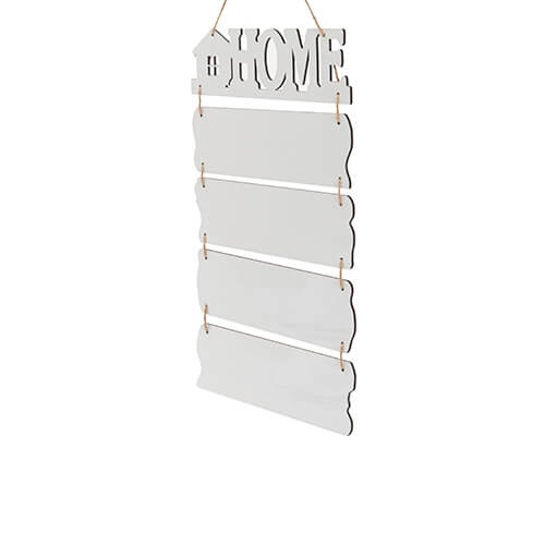 Pět závěsných rámů MDF pro sublimaci - Home