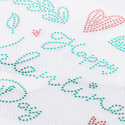 Zirkonová fólie pro termotransfer - Šťastný Valentýn