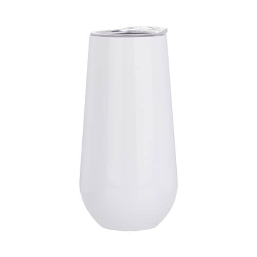 Hrnek na šampaňské pro sublimaci - bílý