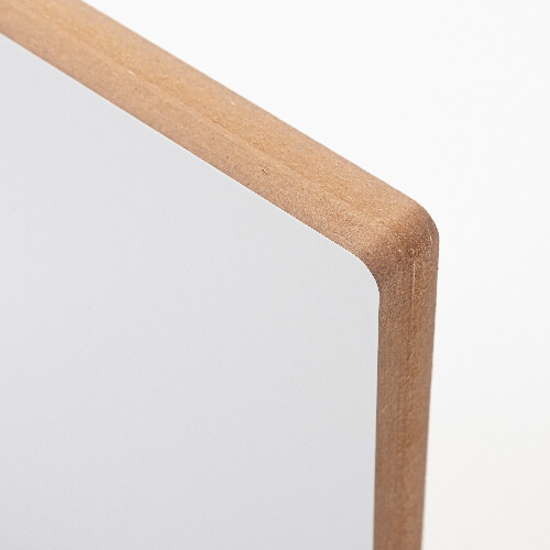 Vláknitá deska pro sublimaci 20 x 20 x 1,5 cm - 2 kusy. - světle hnědá záda