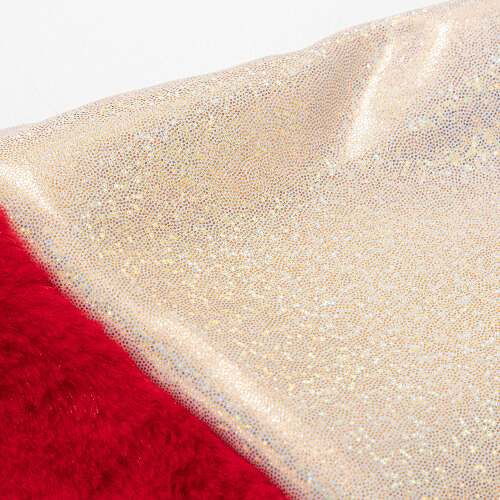 Čepice z brokátu svatého Patrika - sublimace - šampaňská