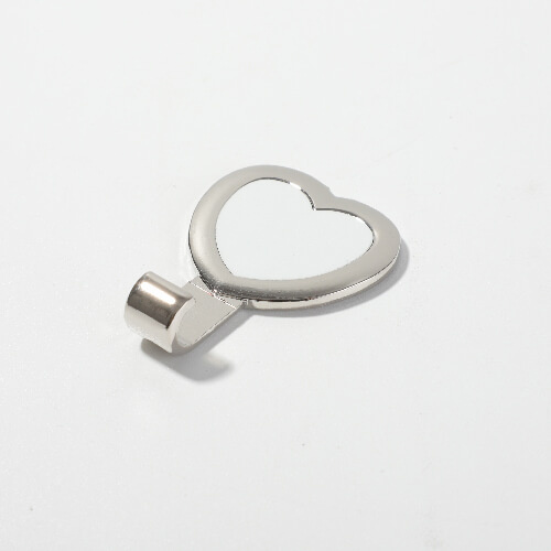 Kovový závěs pro sublimaci - srdce