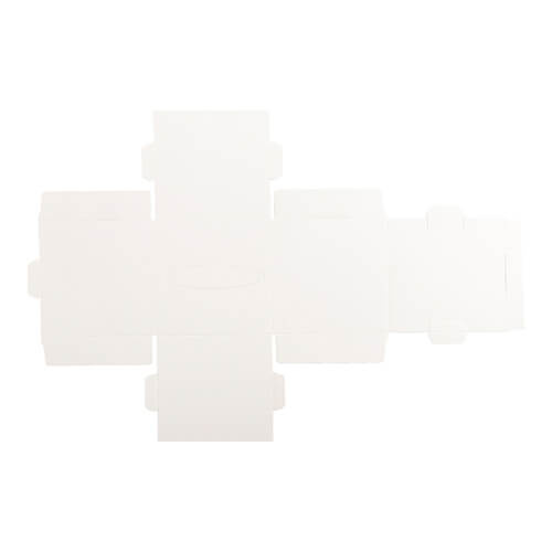 Ozdobný obal s oválným okénkem pro sublimaci - 10 x 10 x 10 cm