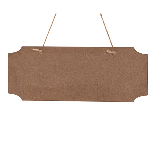 Věšák na dveře z MDF pro sublimaci - rozeta