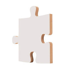 Fotorámeček puzzle z MDF pro sublimaci - 17,7 x 22,7 cm