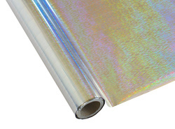 Vzorovaná fólie pro horkou ražbu - Weave Silver