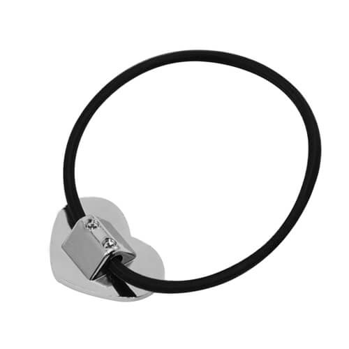 Srdce gumička do vlasů Sublimace Tepelný přenos