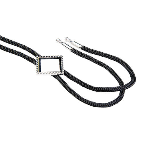 Kravata Bolo pro sublimaci - čtvercová