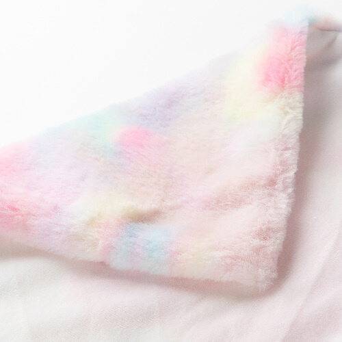 Barevný povlak na polštář 45 x 45 cm z fleecu a mikrovlákna pro sublimaci