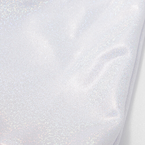 Čepice z brokátu svatého Patrika - sublimace - bílá