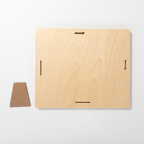 Překližkový fotorámeček pro sublimaci - 25,4 x 30,5 cm