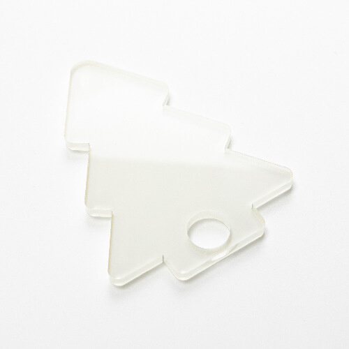 Akrylová jmenovka na 1200 ml hrnek pro sublimaci - vánoční stromeček